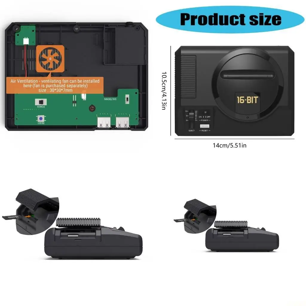 

B03F MegaPi MD для корпуса игрового корпуса для Shell для 3 B + (B