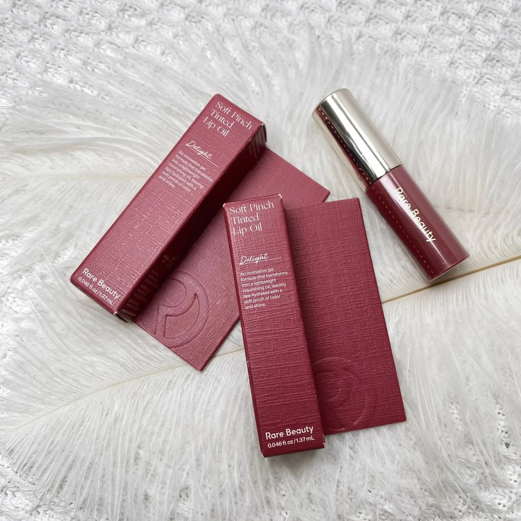 1.37ml Delight Sample Size Rare Lipstick Blush Cream Eyes Liquid Blush Mositure Contour Shadow Liquid Blusher Plump Makeup