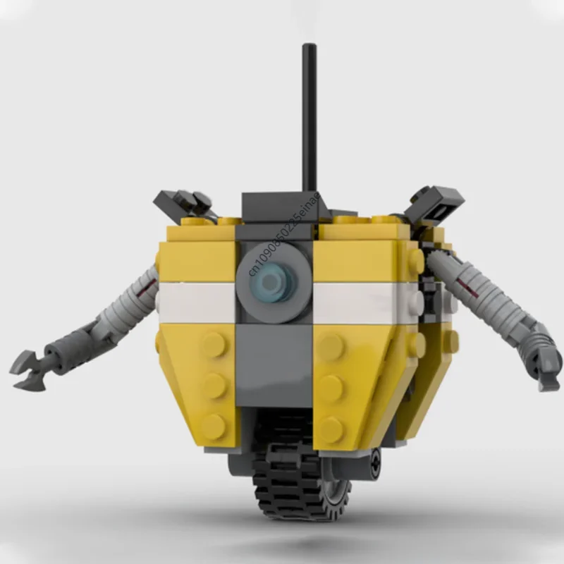 

105pcs Moc Classic Game Borderlands 2 CL4P-TP Brickheadz Figures Model Building Blocks Kids Toys Gifts