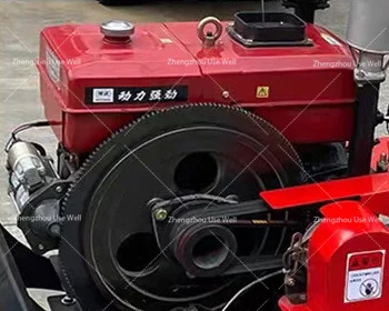 الزراعية الصغيرة الزاحفة الديزل السلطة الحارث والعتاد محرك الجلوس ركوب مايكرو الحارث الروتاري المزارع 35HP 40HP