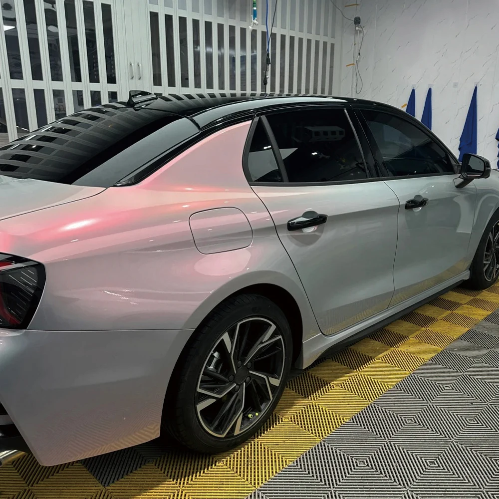 

Magic Pearl Gray Red Car Wrap Vinyl Film Color Modified Shift Auto Sticker for Car Motorcycle Tuning DIY Styling Accessories