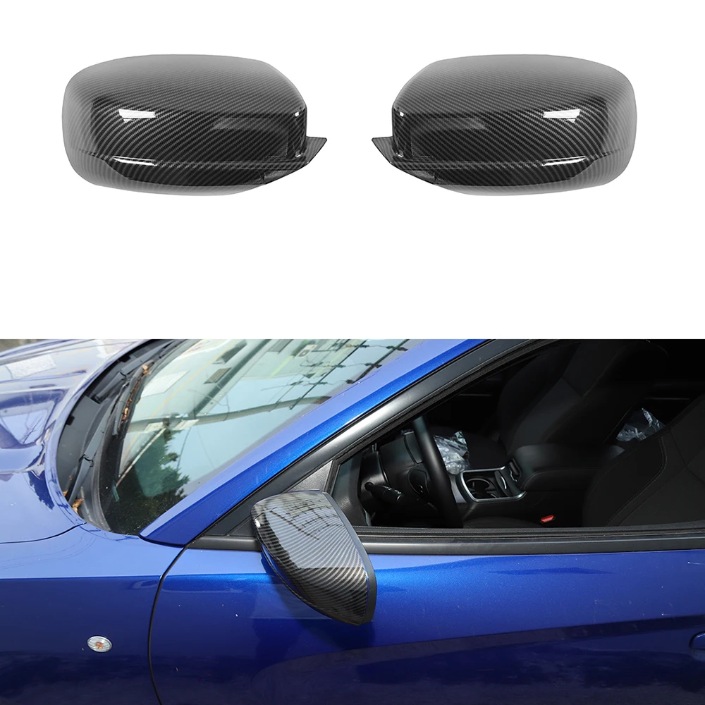 

For 300C 2011 Up Car Rearview Mirror Cover Trim Styling Exterior Auto Molding Accessories 2pcs/set