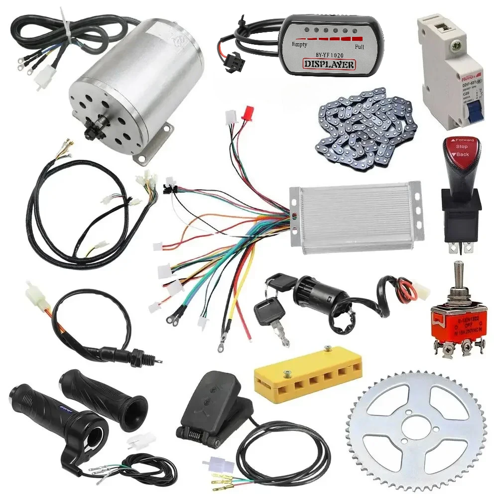

TDPRO 48V 1800W Brushless Motor Kit Controller ATV Razor Dirt Bike Golf Cart