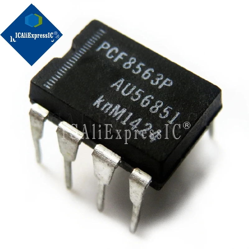 10pcs/lot PCF8563P PCF8563 8563P DIP-8 In Stock