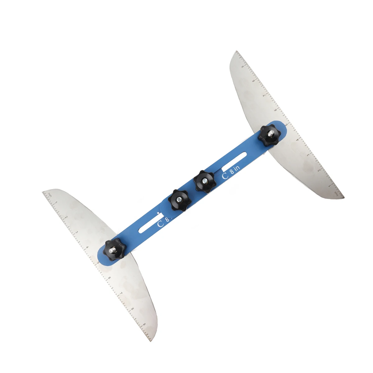 Stair Tread Gauge Template Tool Aluminum Alloy Stair Tread Jig for Stairs / Risers / Partitions / Self and Cutting Drywall