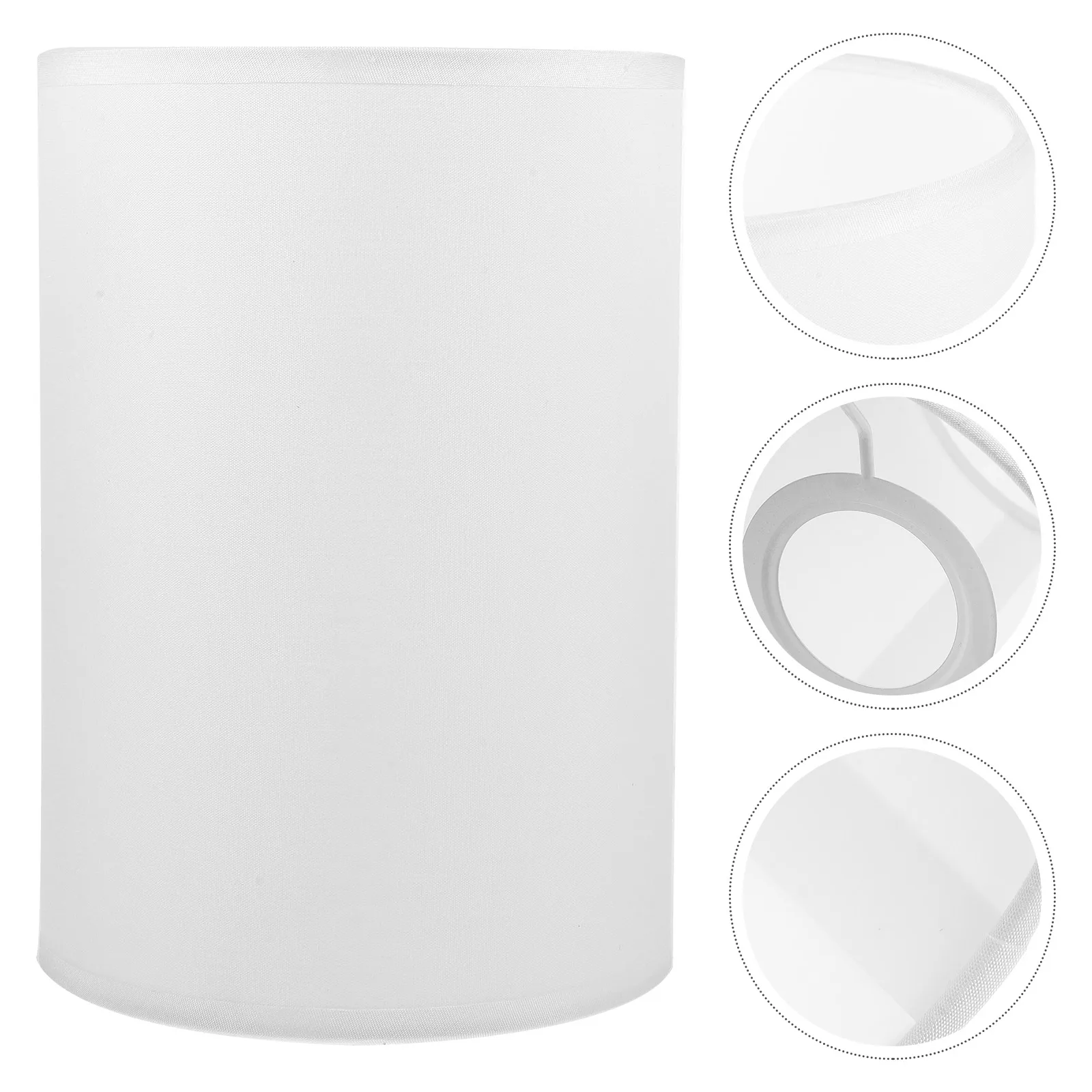 

E27 Light Socket Lampshade Decorative Round Cover for Table and Floor Lamps Simple Design Bedroom Living Room Home Decor