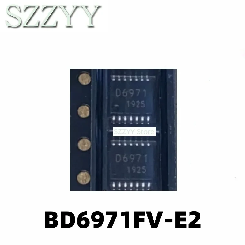 5PCS BD6971 BD6971FV-E2 screen printing D6971 TSSOP14 motor driver controller chip
