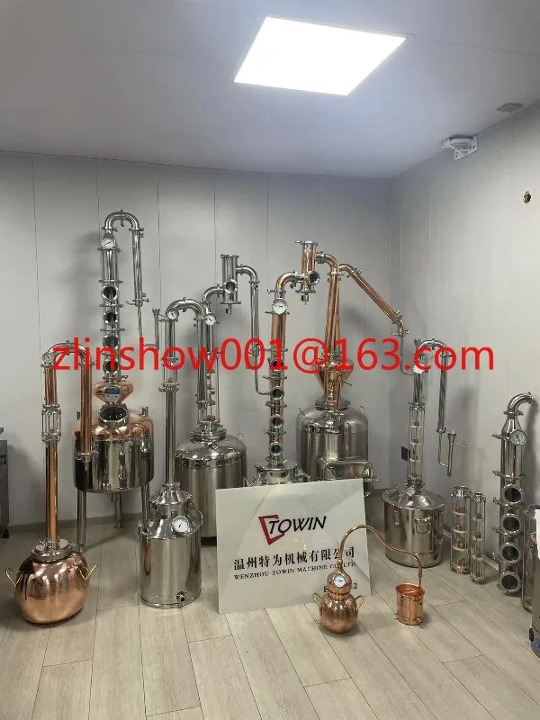 2in Crystal Distilling Tower Full Set for Vodka/gin/brandy/moonshine Distillers view 4