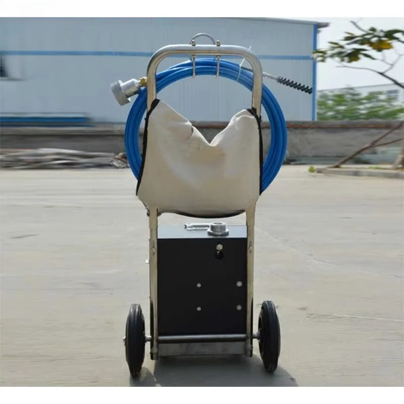 Pipe Washer Drainage and Sewer Cleaning Equipment Electric High-pressure Water Jet Pipe Cleaning Machine