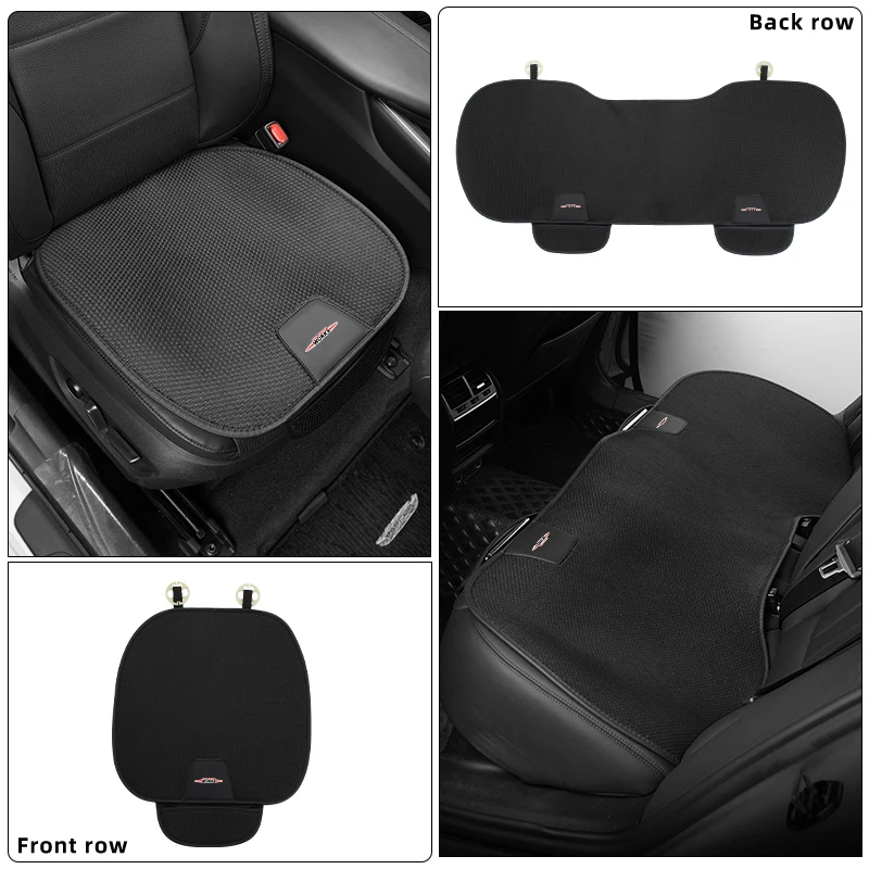 

2/3pcs Car Cushion Cover Anti-slip Breathable Ice Silk Storage Protector Mat For MINI WORKS Cooper R56 F50 F55 F56 R50 R53 R55