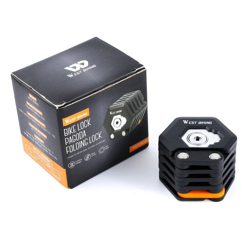 Bike Lock Anti-theft Key Lock Mountain Bike Electric Bike Chain Lock Motorcycle Battery Car Folding Lock Bicycle Gear