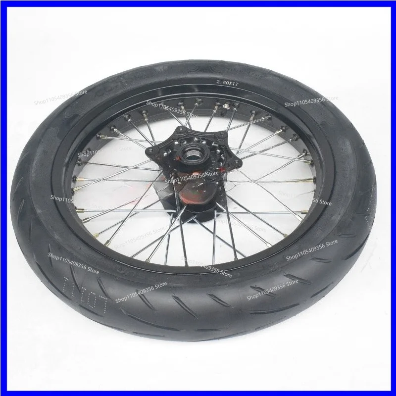 K16 K18 Constant Air Cooled NC Two Punch Off-Road Motorcycle 17 Semi-hot Melt Slip Tire Rim Assembly