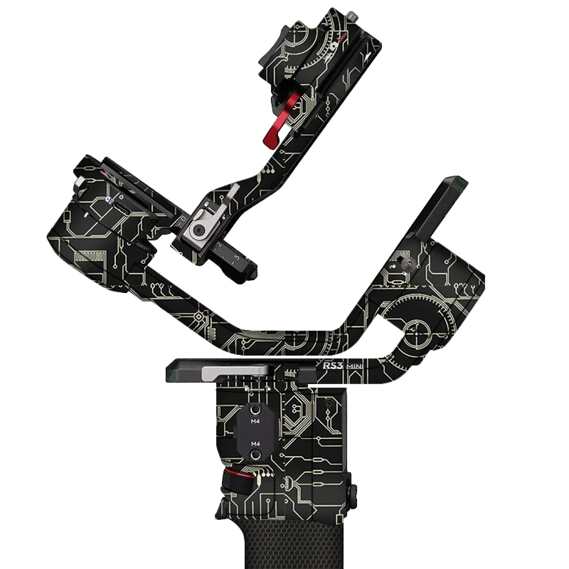 3M carbon fiber Premium Decal Skin For DJI Ronin RS3 Mini pasting Protector Coat Wrap body Cover Case Colored decorative leather