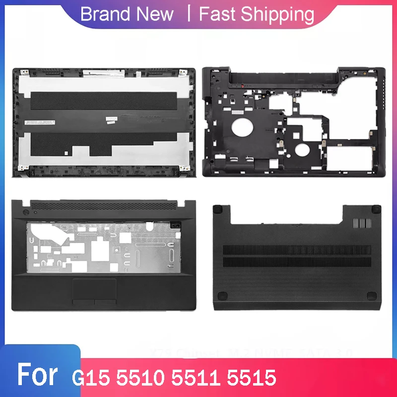 New Bottom Base Case For Lenovo G400 G405 G410 G490 Laptop LCD Back Top Cover Palmrest Upper Bottom Cover Black A C D E Shell