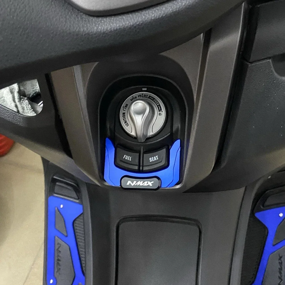 Motorcycle Ignition Key Switch Lock Cover Cap For YAMAHA NMAX 155 N-MAX 155 125 160 NMAX125 NMAX155 2020 2021 2022 Accessories