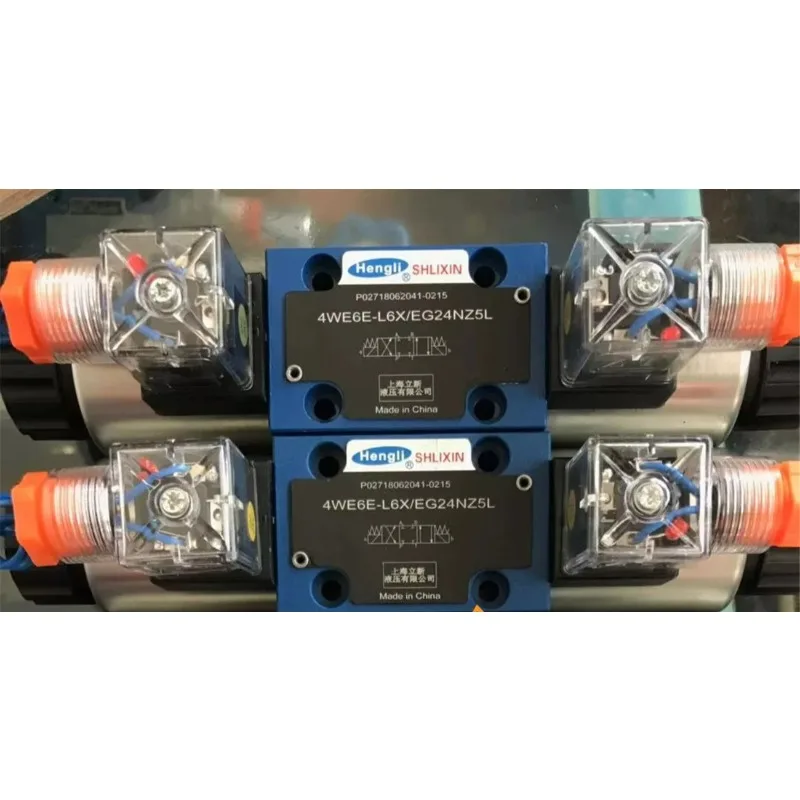 Shanghai Lixin Solenoid Valve 4WE6D-L6X/EG24NZ5L EW220 Hengli Hydraulic Y, A, B, C, J, G, H    1pcs