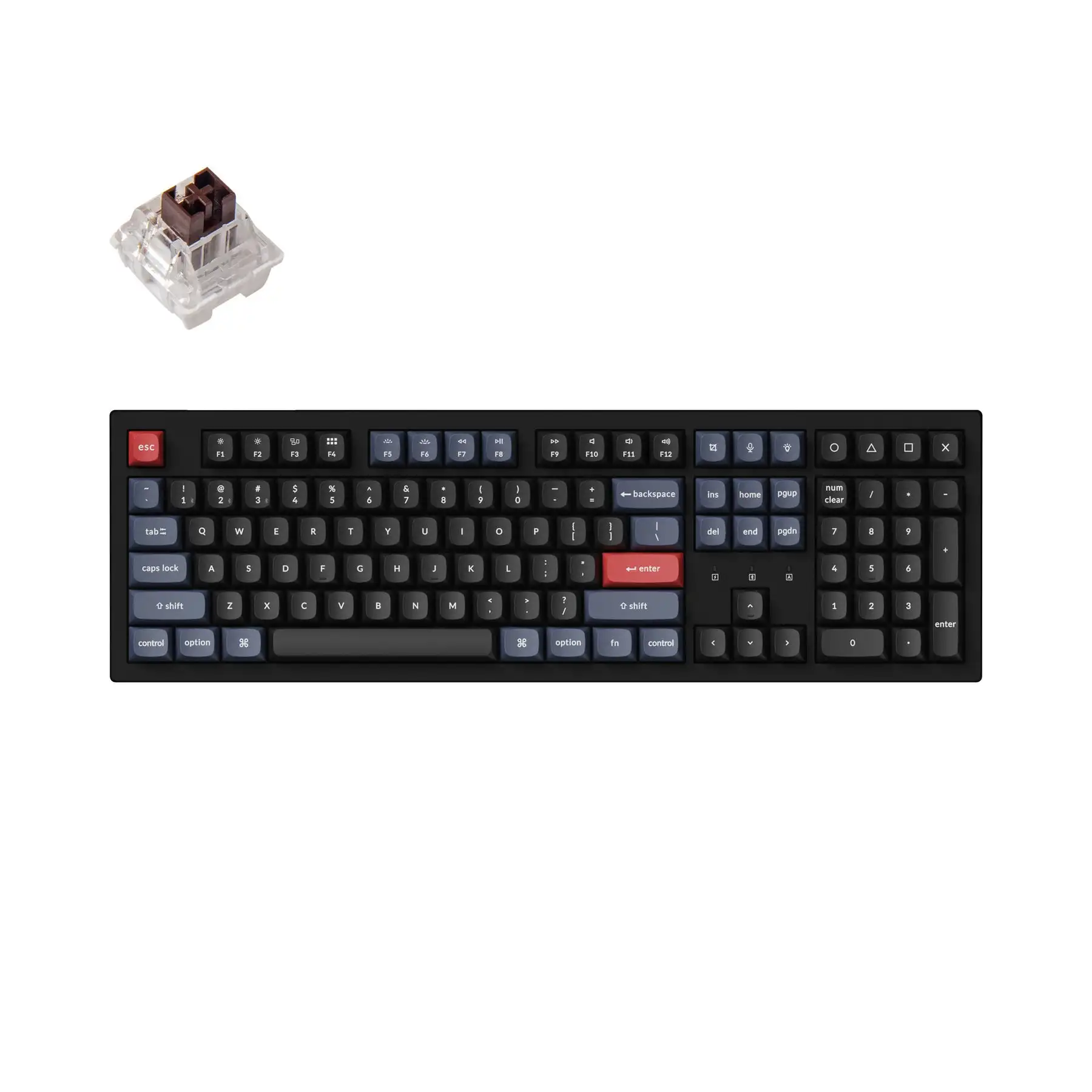 keychron white