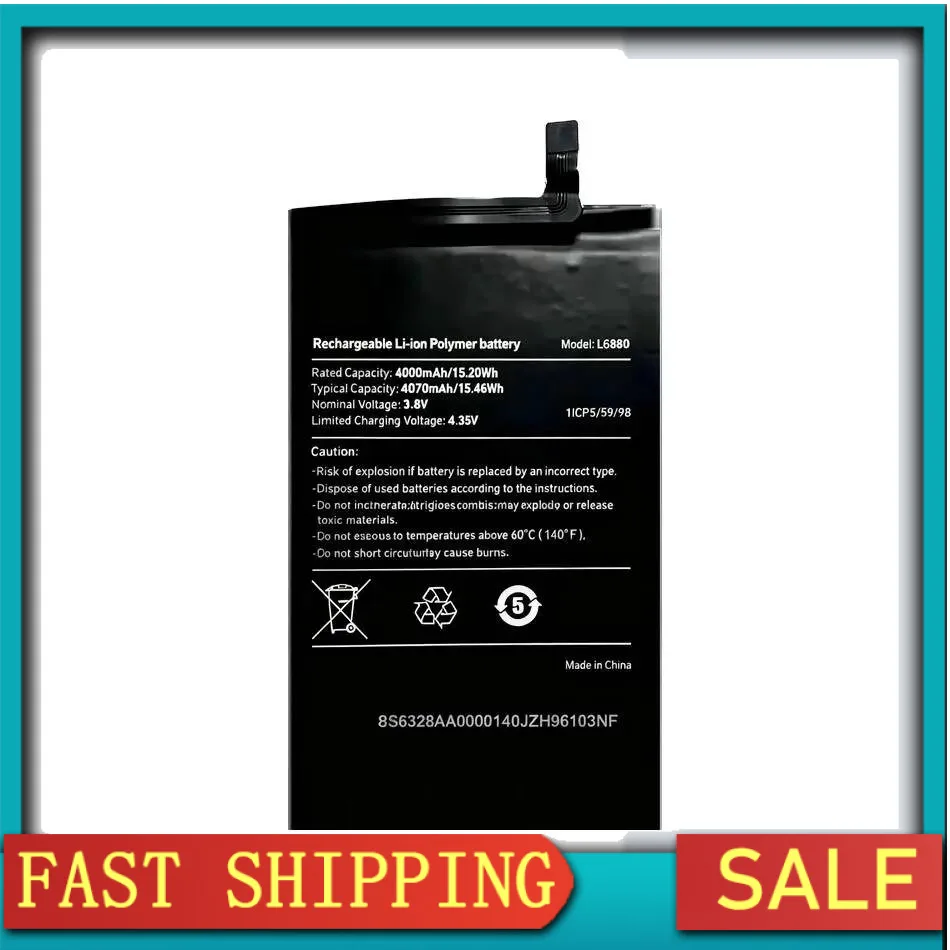 

For Caterpillar Cat S48C L6880 4000Mah Mobile Phone Battery High-Capacity