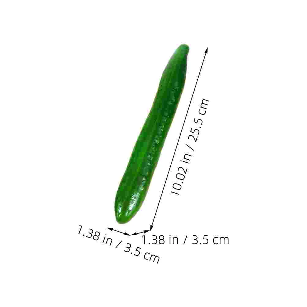 Fake Plant Simulated Vegetable Model Simulation Cucumber Decoration Artificial Decors Baby Grass