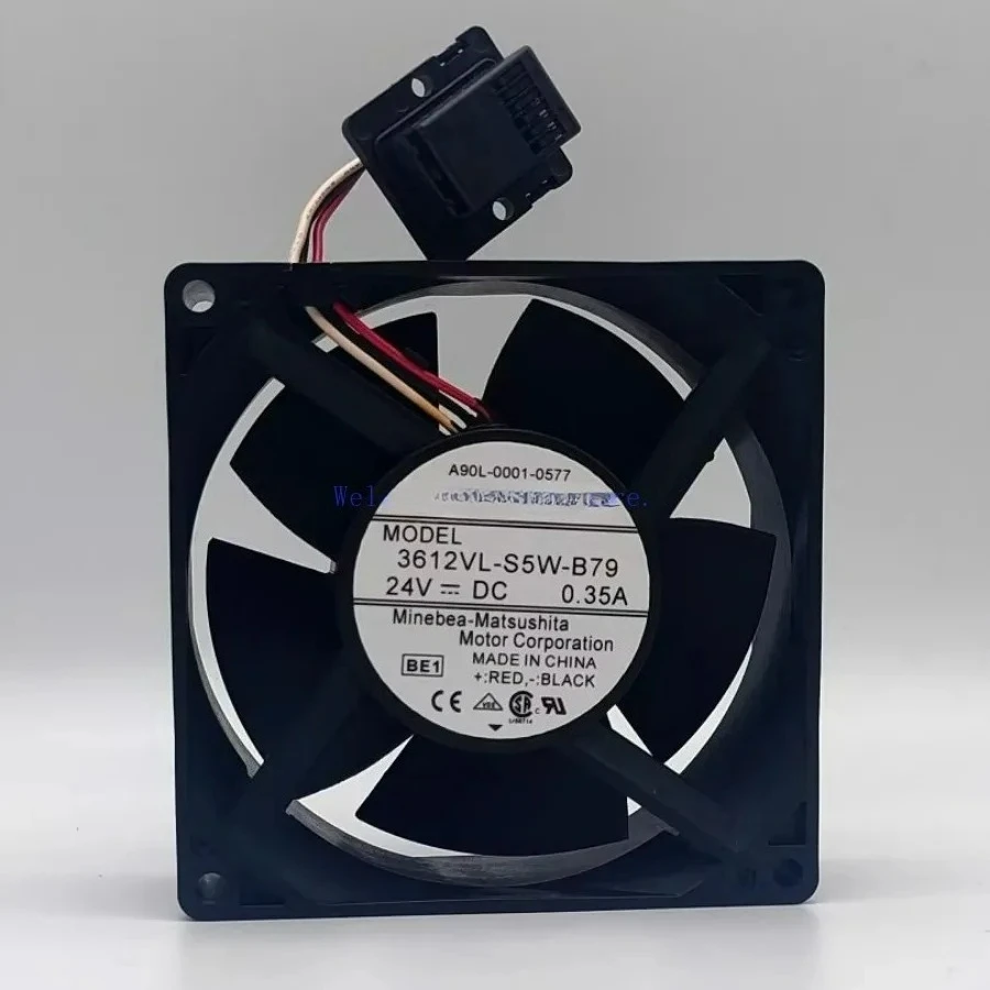 24V Axial Cooling Fan 3612VL-S5W-B79 A90L-0001-0577 9WF0924H203 9WF0924H205 For Fanuc CNC Machine Cooler
