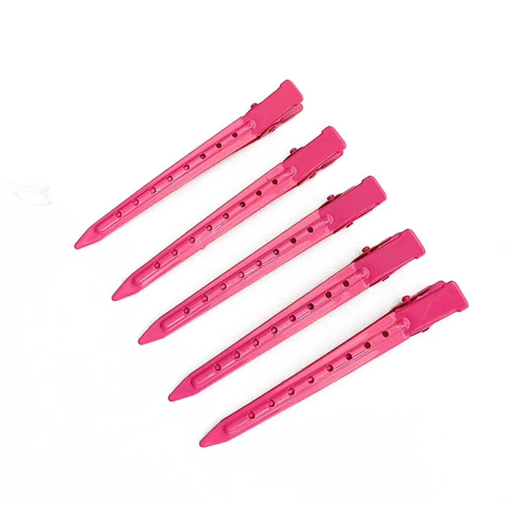 10 قطعة 9 سنتيمتر مقاطع الشعر التمساح بطة معدنية المهنية تقسيم المشابك قاعدة مع ثقوب DIY بها بنفسك القوس التصميم المرأة الإكسسوارات #6