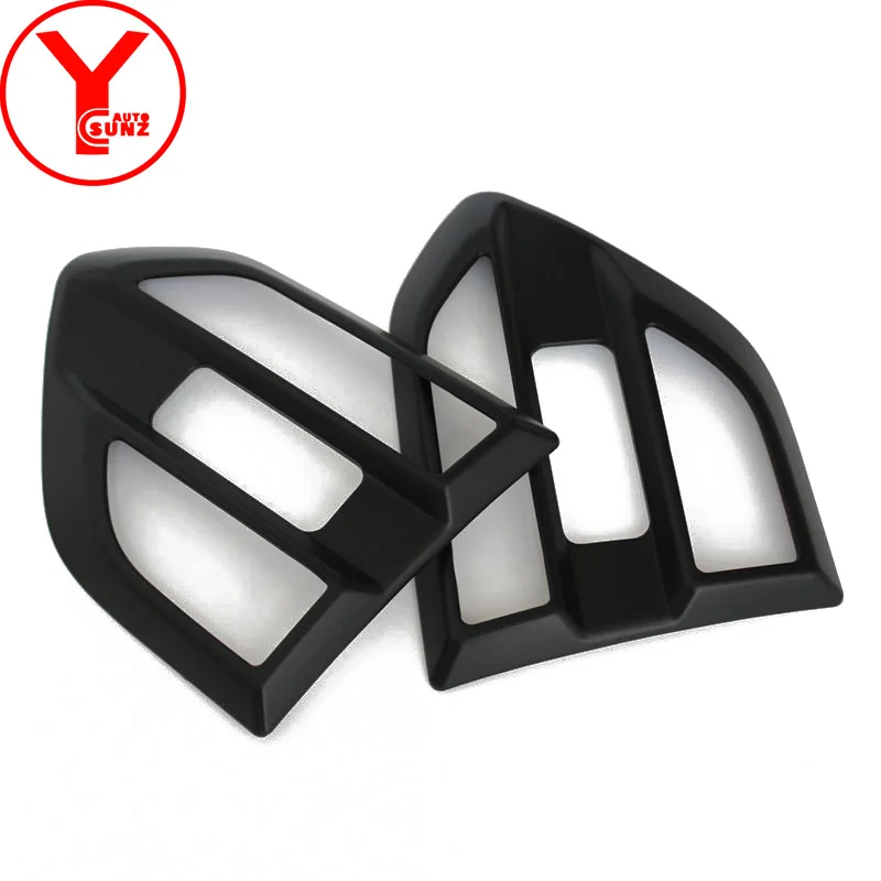 YCSUNZ black side light cover ABS car styling sticker accessories For Ford Everest Endeavour Ranger T7 wildtrak 2016 2017 2018