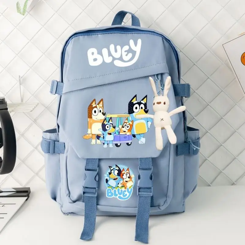 

Bruy Surrounding Backpack Anime Cute 16 Inch Large Capacity Waterproof Breathable Bruy Children's Cartoon Backpack