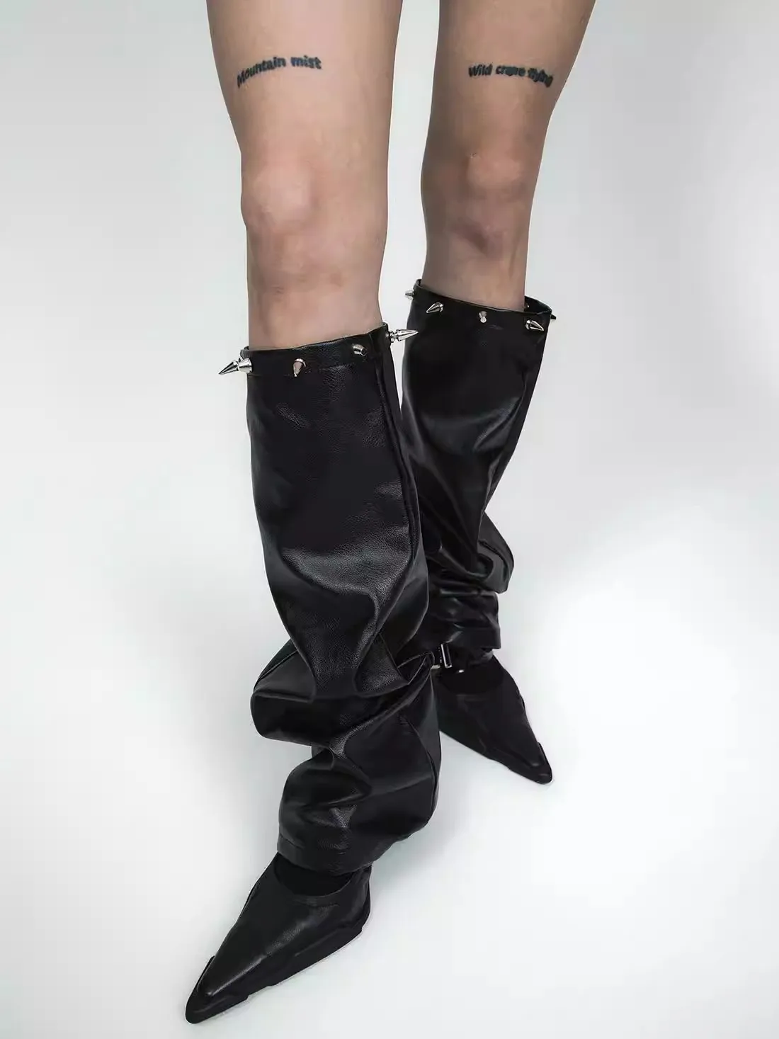women's-black-pu-leather-rivet-leg-ankle-knee-sleeve-socks-over-knee-girls-fashion-dancing-punk-leggings-leg-warmer-r2708