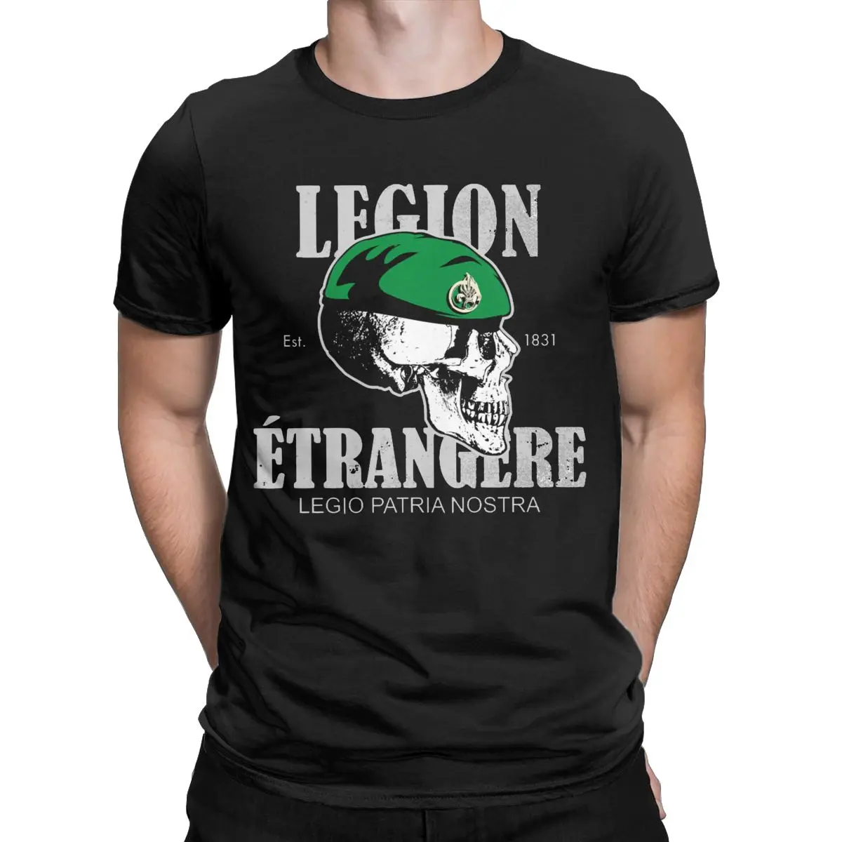 Men France Apedes Legio Patria Nostra T Shirt French Foreign Legion Cotton Clothing Short Sleeve Tees Birthday Gift T-Shirts