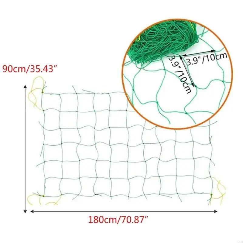 97qd pianta traliccio in rete da giardino verdure mesh supporto per piante per arrampicata vite