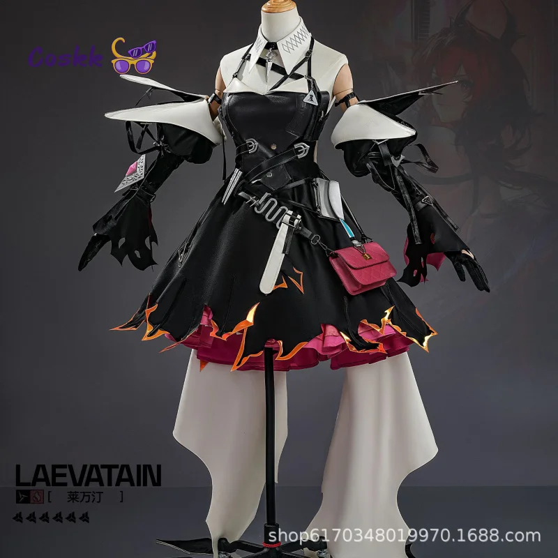 

Игра Arknights: Лаватайн ‌ Костюм для косплея, нарядное платье для вечеринки, униформа для Хэллоуина, карнавала, Рождества, одежда для ролевых игр