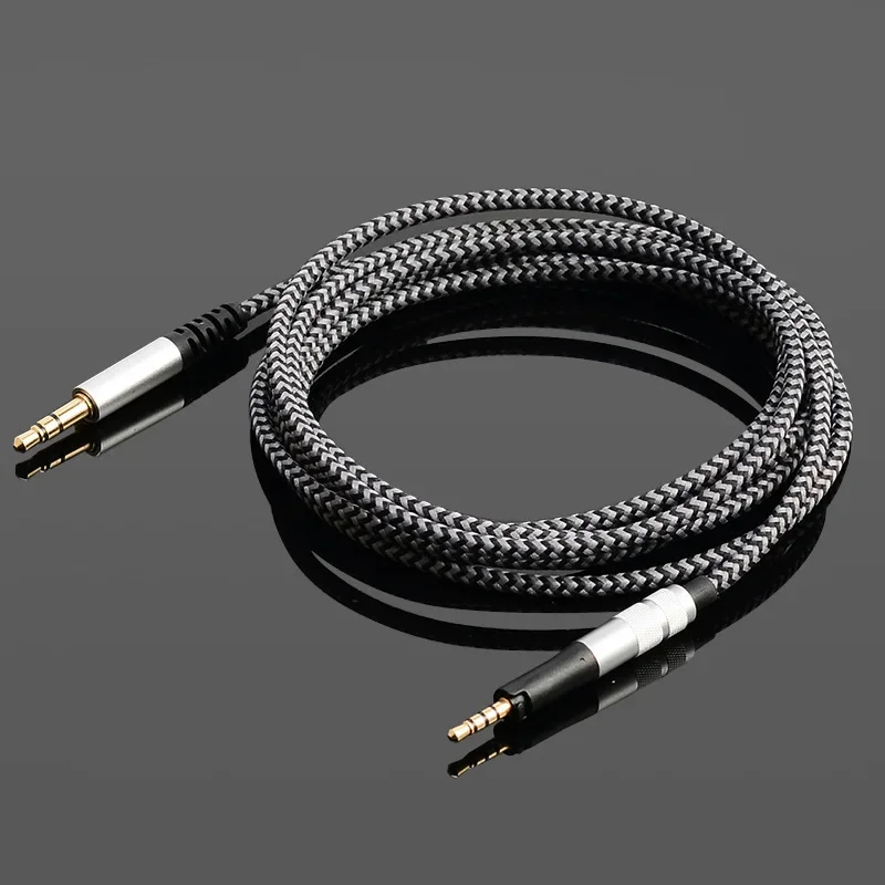 Replacement Audio Cable 3.5mm to 2.5mm Headset Cord Wire for Sennheiser HD4.30 HD4.40BT HD4.50BTNC HD400S Wireless Headphone