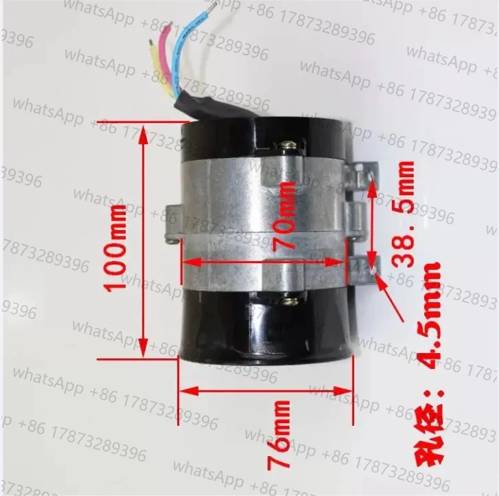 12V 40a Fan Turbine Violence Automotive Turbocharger Violent Fan Turbocharged High Speed