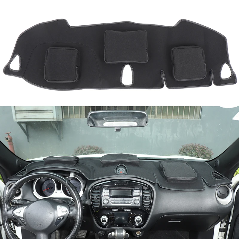 For Nissan Juke/Infiniti ESQ 2011-2019 Automotive Dashboard Organiser Pad Oxford Cloth Automotive Interior Storage Accessories