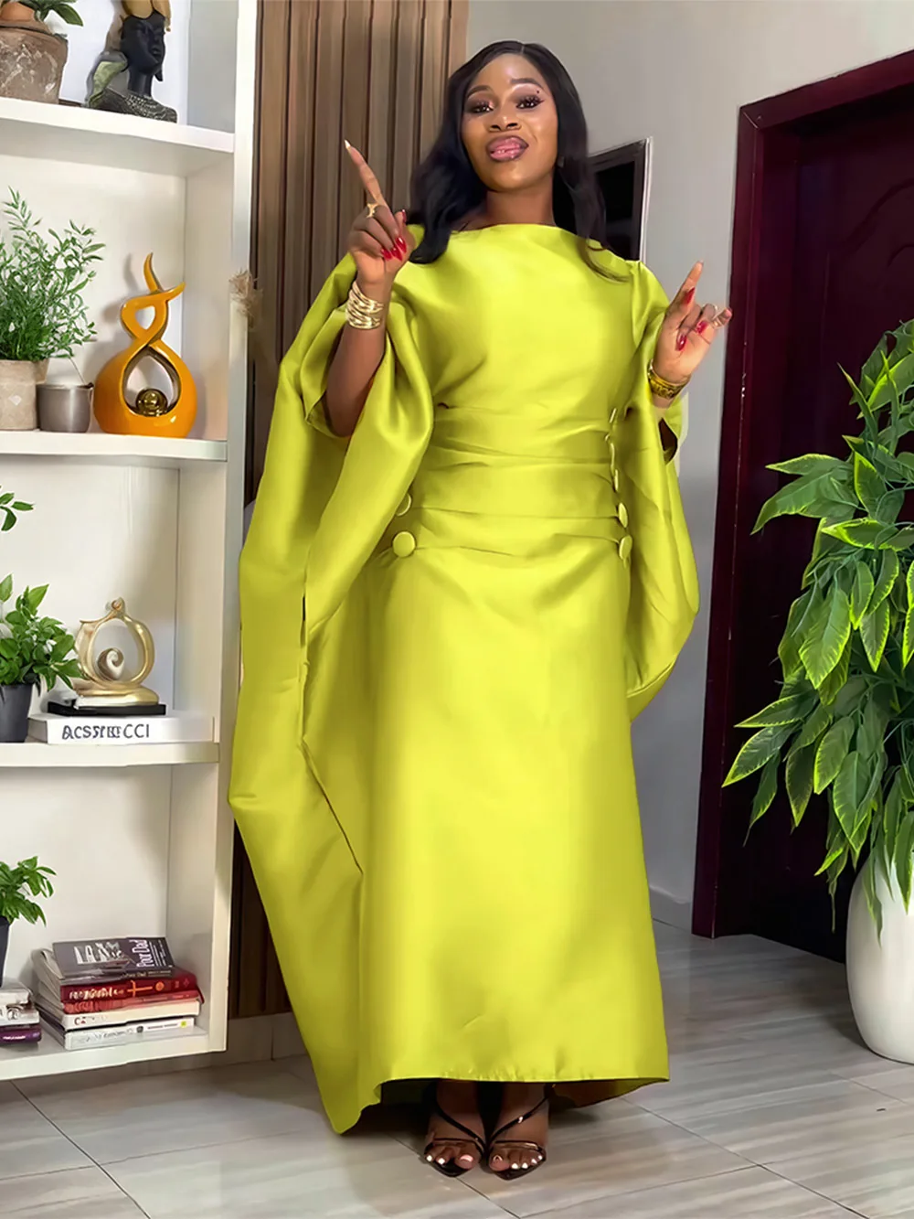 

Традиционное платье больших размеров, роскошная африканская одежда Дашики, вечернее платье в африканском стиле, Дубай, Турция, кафтан, абайя, халат, африканский халат