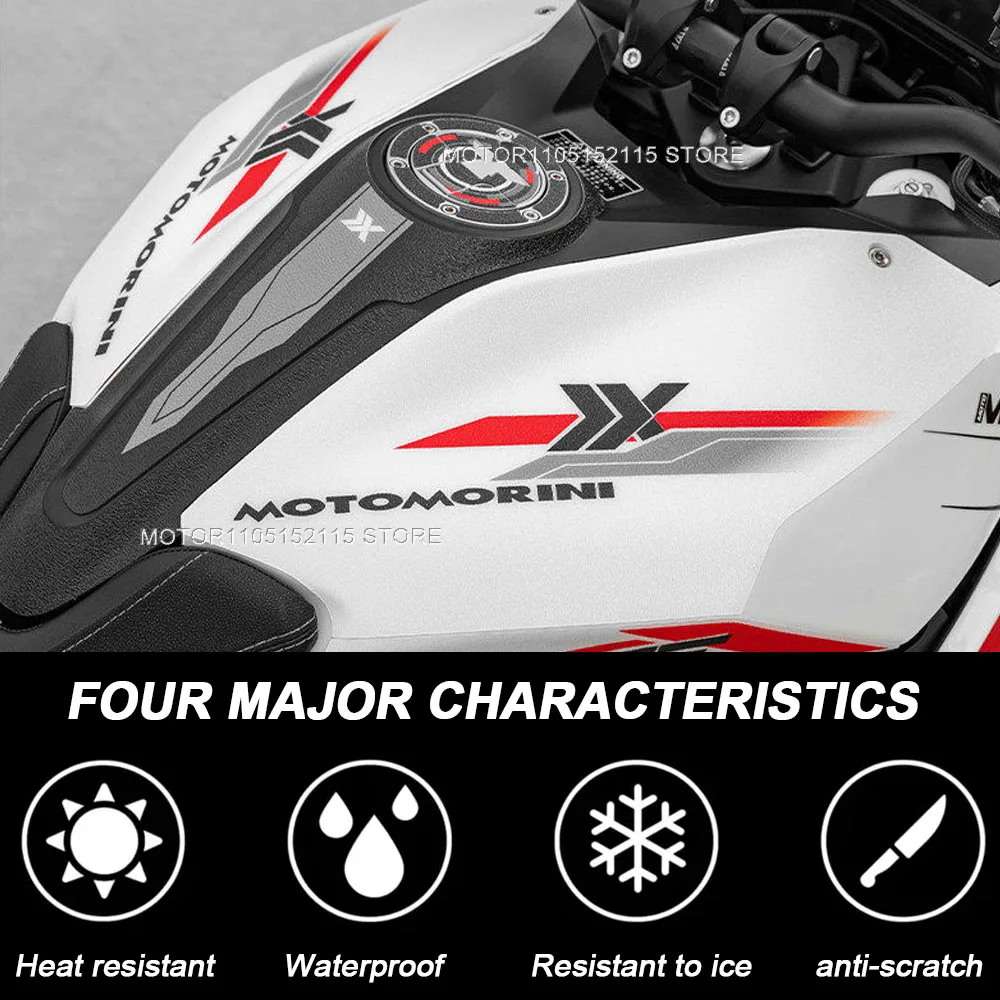Motorcycle Protector New For Moto Morini X-Cape 1200 X-cape 1200 Tank Knee Pad Gas Fuel Oil Stickers Anti-wear Body Decals  2026