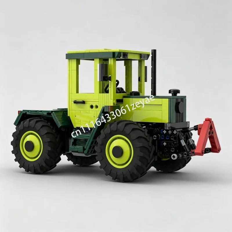 951 PCS Farm Tractor Model Custom Puzzle DIY Creative Assembly Educational Brick Toy Popular Gift Collection Display Technology