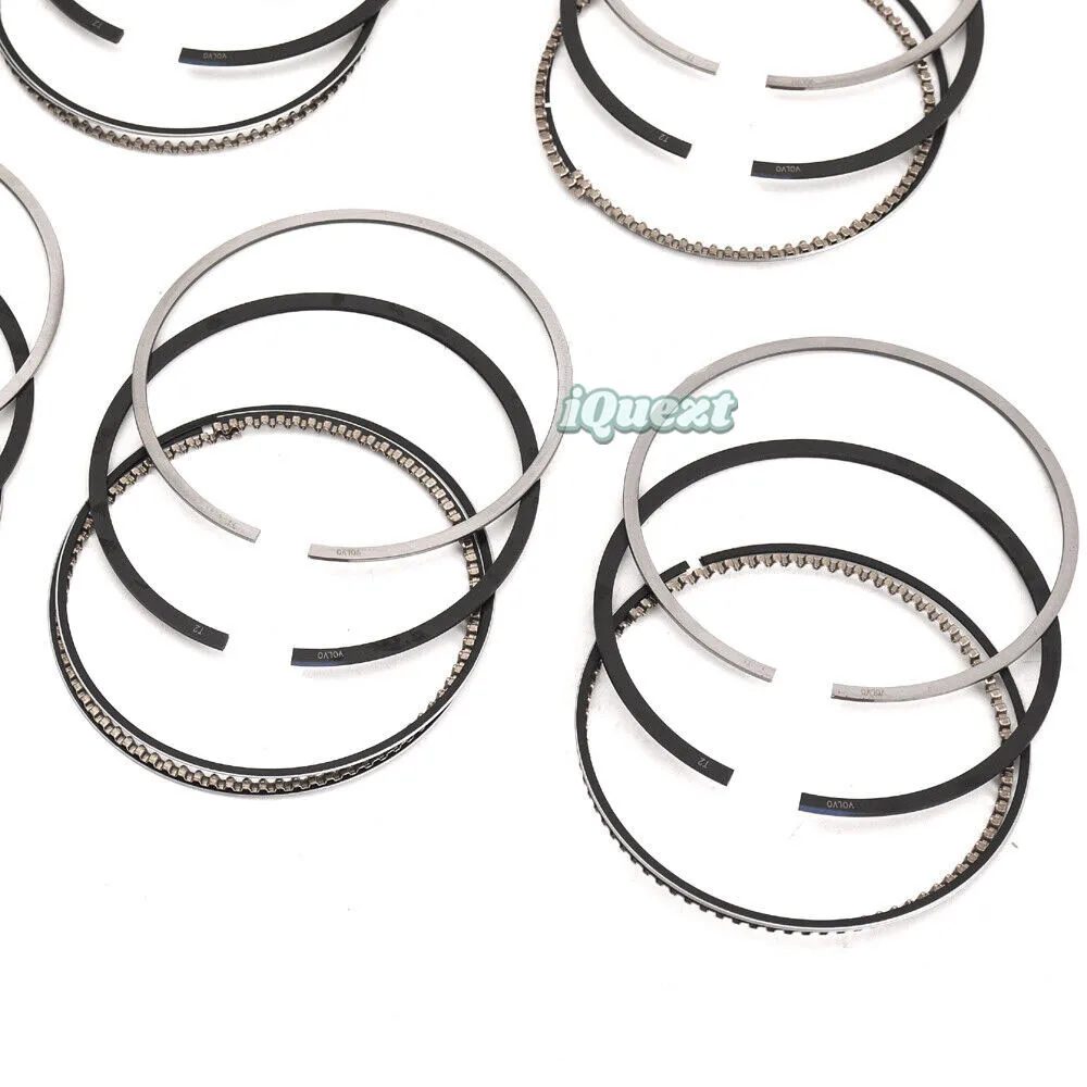 5x Volvo Piston Rings Set STD for S40 S60 S80 C30 C70 XC90 2.4 2.5 L5 B5244S B5254T 30731512