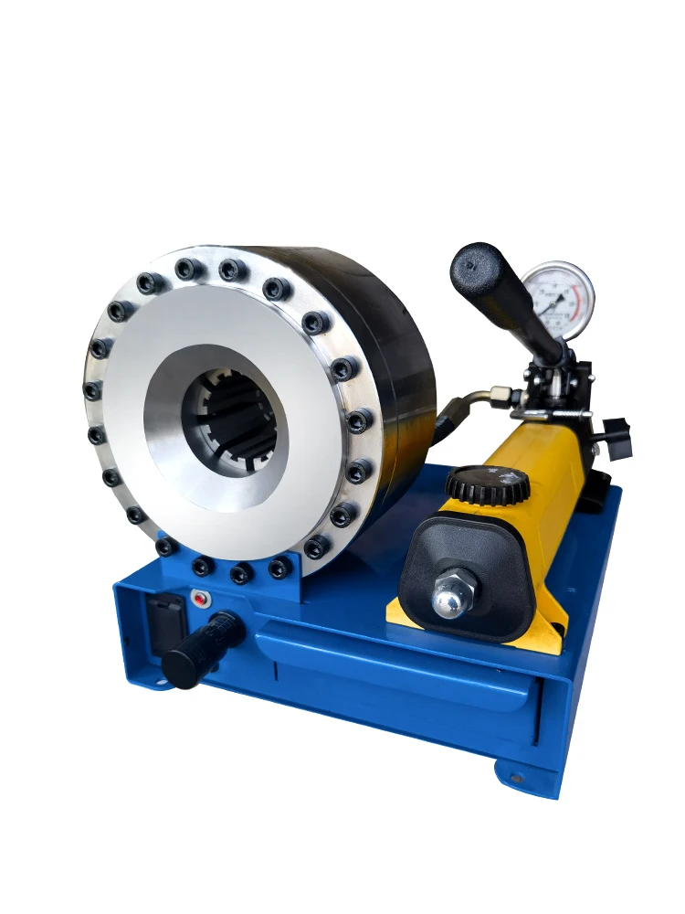New 35Mpa 50mm Hydraulic Hose Crimper Machine Manual Shrinking Machine High-pressure Oil Pipe Hydraulic Hose Crimping Machine