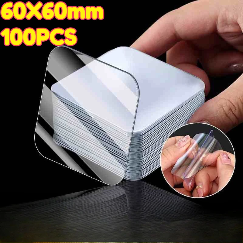 Hochleistungs-Doppelseitiges Klebeband Nano-Tape Rückstandsfrei Transparente Wandaufkleber Abnehmbar für Alle Oberflächen Heim DIY Haushalt