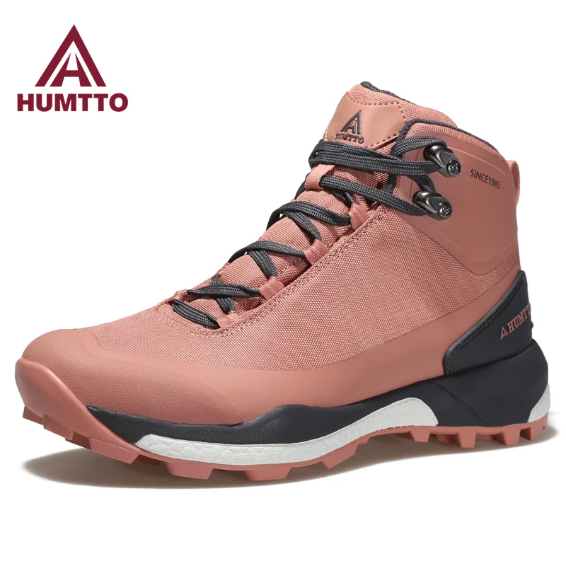 HUMTTO Boots Women Luxury Designer Womens Shoes Waterproof Platform Ladies Ankle Boots Brand New High Quality Sneakers for Woman