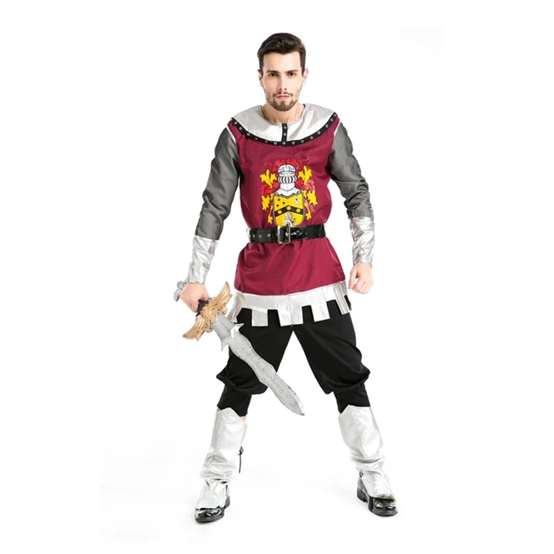 Halloween Male Knight Rome Corner Fighter Clothing Male Uniform Warrior Cosplay Costumes