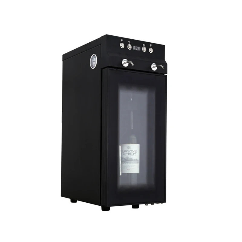 

Automatic Electric Wine Dispenser 2 Bottles Red Wine Dispenser Machine Bar Wine Cooler Fridge