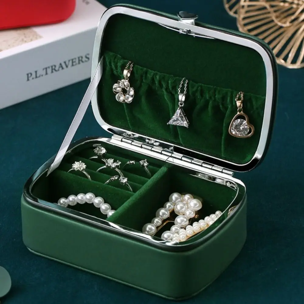 

Detachable Jewelry Organizer Box Small Box Dust-proof Travel Jewelry Case Multiple Compartments Thicken Jewelry Display Tray