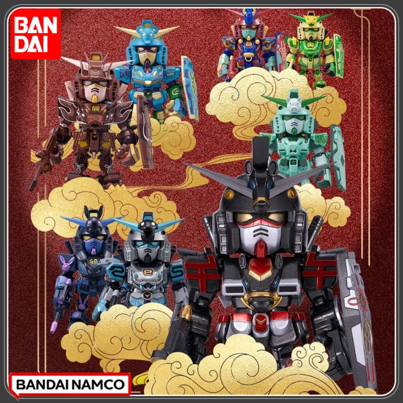 

Коллекционная мини-фигурка Bandai QMSV Mobile Suit, случайная упаковка (слепая коробка), Китайский зодиак, Оригинальная версия 2026 года, Лошадь, Загадочная игрушка, Декор, Подарок для мальчика