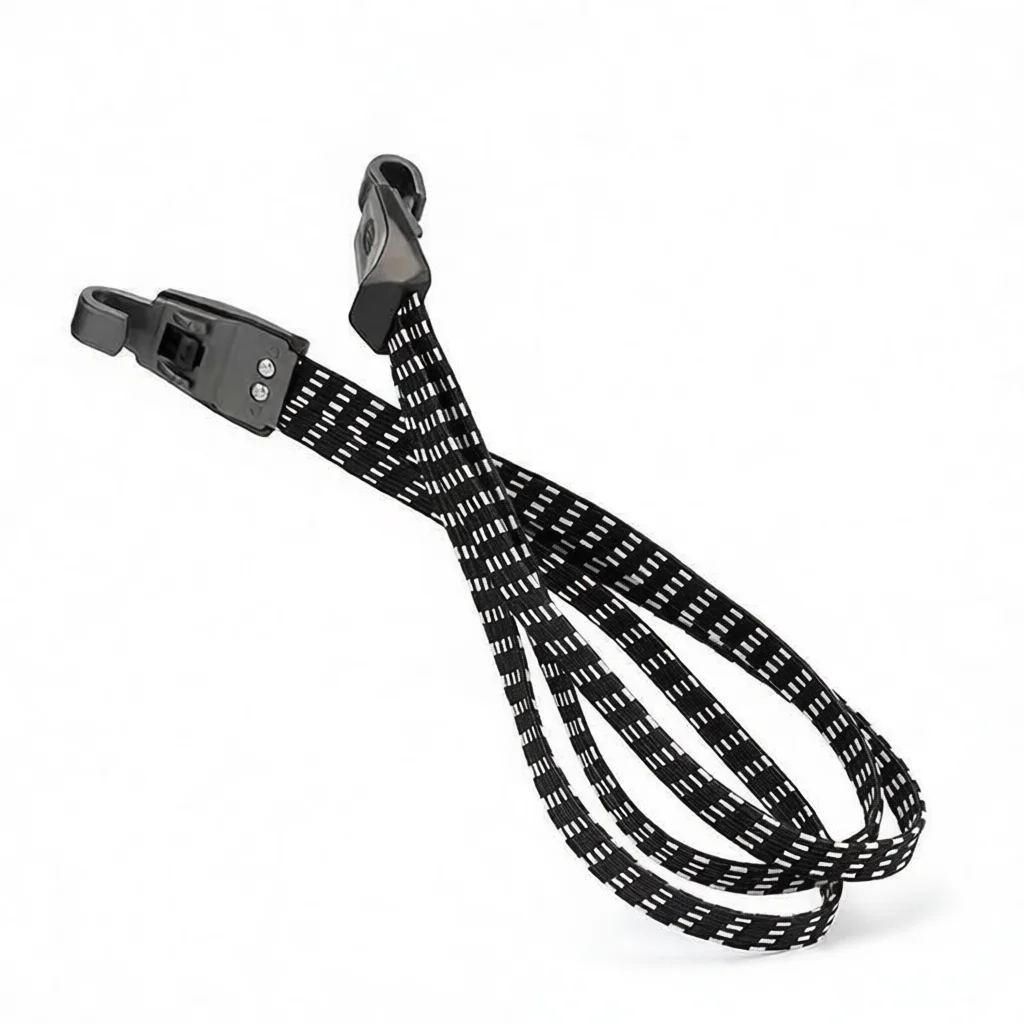 Adjustable Bungee Cord Travel Luggage Belt For Ebike Motorcycle Bicycle Rack Cargo Fastening Elastic Rope Strap - view 5
