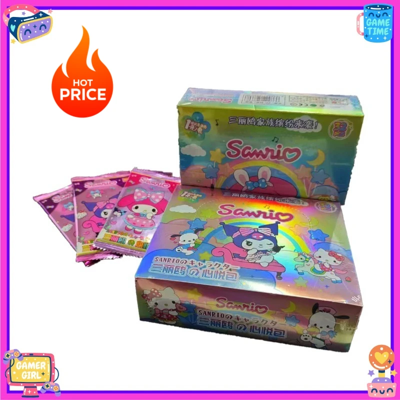 

ГОРЯЧАЯ НОВИНКА: Коллекционная коробка карточек Sanrio (160 шт.) для детей и фанатов анимации – креативные подарки к праздникам