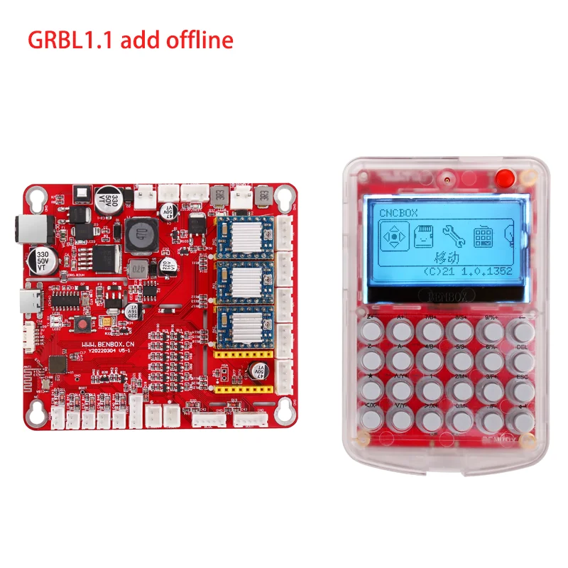 GRBL 1.1 scheda di controllo macchina per incidere cnc controllo a 3 assi incisione laser controller offline per 3018 1419