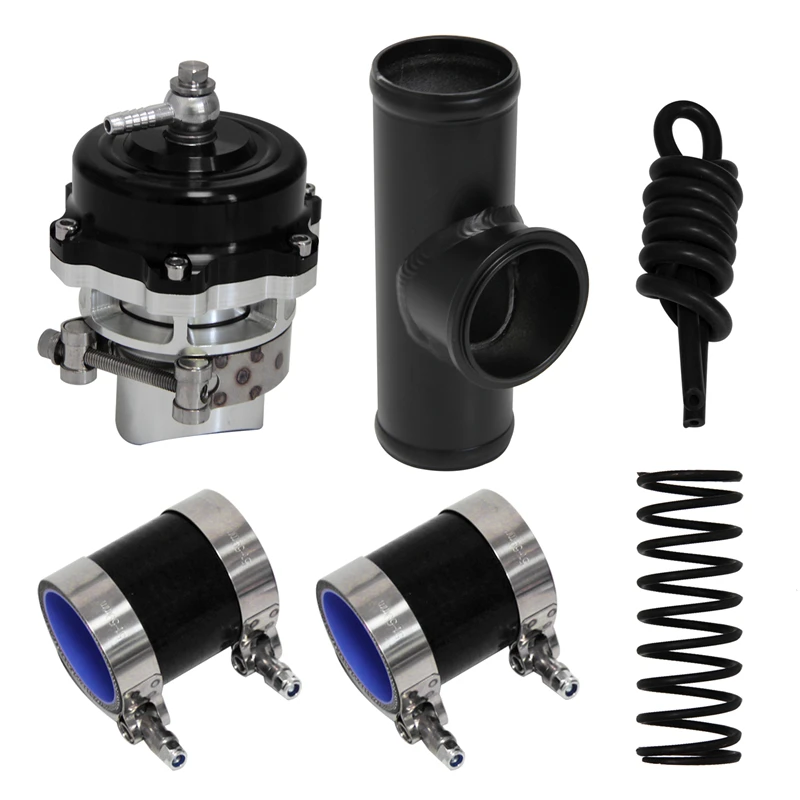 50mm 35psi Turbo Blow Off Valve & BOV Adapter & Clamp & 2.0