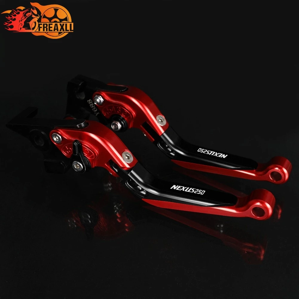 

ДЛЯ HONDA NEXUS250 NEXUS 250 2006-2008 2006 2007 2008, рычаг сцепления, набор тормозных рычагов, регулируемые складные рычаги, аксессуары